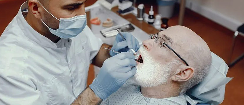 Man in the Dentist Chair